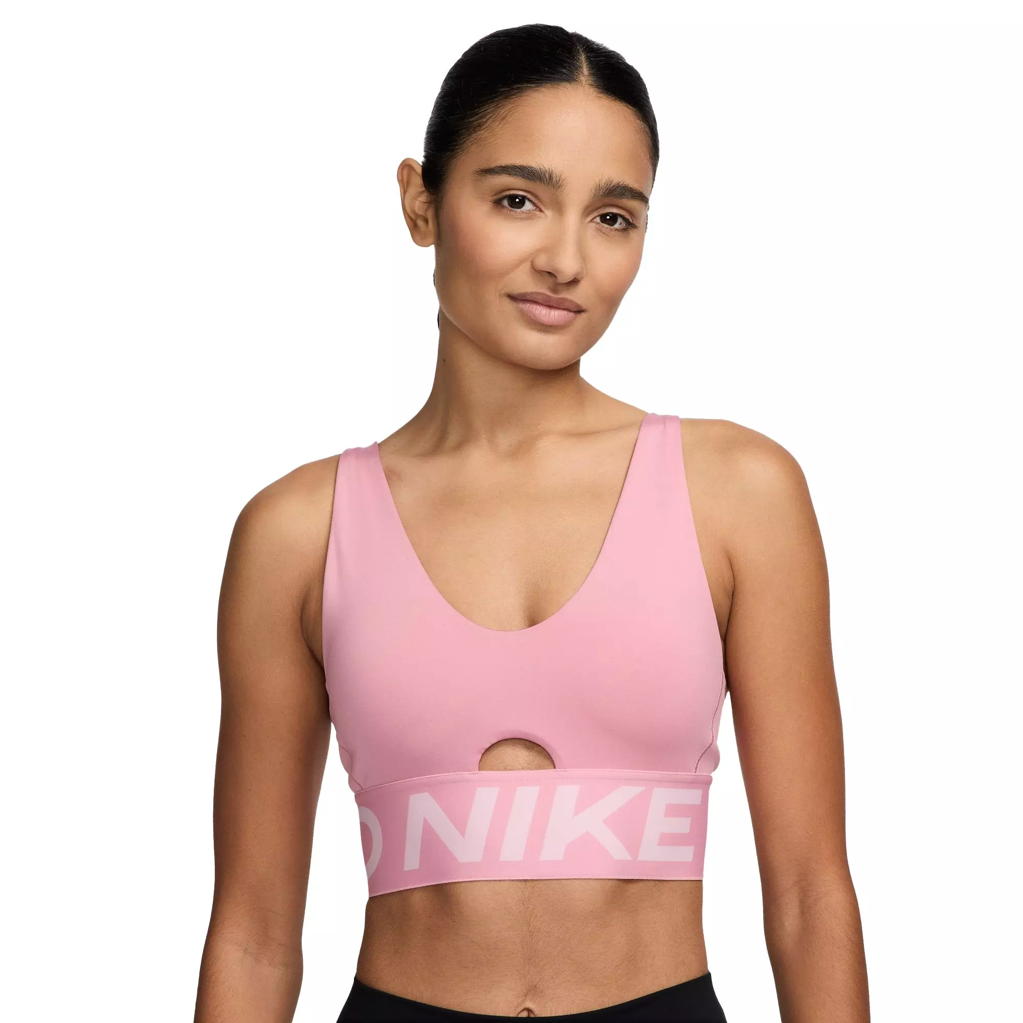 Nike Pro Women's Adjustable Medium Support Sports Bra - Pink